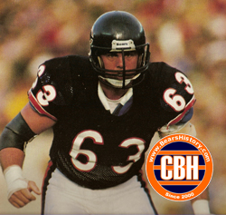 JAY HILGENBERG CHICAGO BEARS 8X10 SPORTS ACTION PHOTO A
