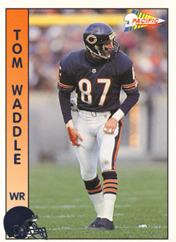 Tom Waddle, Chicago Bears Receiver 1989 